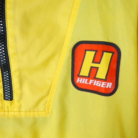 Vintage 90's Tommy Hilfiger THC Cycling Road Race Tour Light Jacket, Size Large - Picture 5 of 16